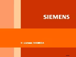 Il sistema SIEMECA A.Brocca