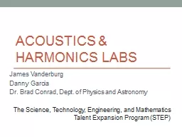 Acoustics & Harmonics Labs