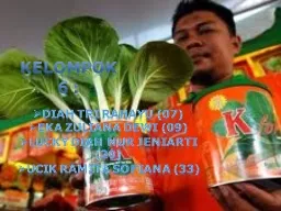 KELOMPOK 6 : DIAH TRI RAHAYU (07)