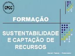 PPT-FORMAÇÃO SUSTENTABILIDADE