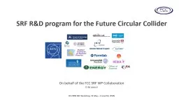 SRF R&D  program for the Future Circular Collider