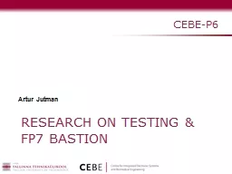 Research on  Testing  &