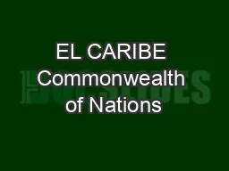 EL CARIBE Commonwealth of Nations