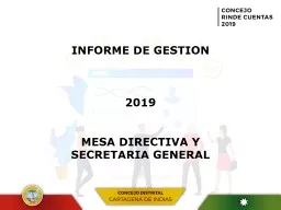   INFORME DE GESTION  