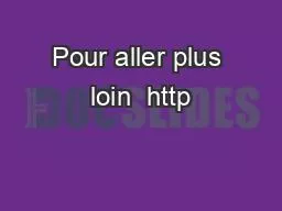 PPT-Pour aller plus loin http