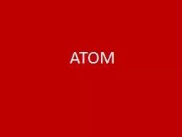 ATOM Relativna atomska masa