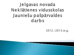 Jelgavas novada Neklātienes vidusskolas