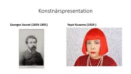 Konstnärspresentation Kursen ”Bild för lärare II”