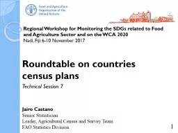 Regional Workshop for Monitoring the SDGs related to