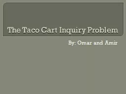 The Taco Cart Inquiry Problem