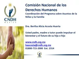 Comisión Nacional de los Derechos Humanos