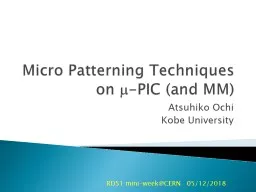 PPT-Micro Patterning Techniques on