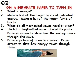 PPT-QQ: ON A SEPARATE PAPER TO TURN IN