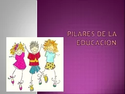 Pilares de la  educacion