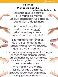 Poema:  Manos  de Familia