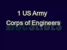 PPT-1 US Army Corps of Engineers