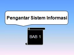 BAB 1 Pengantar   Sistem