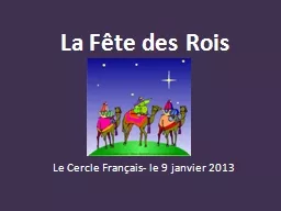 La Fête des Rois  le  6