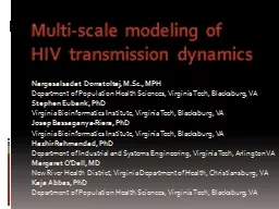 Multi-scale modeling of