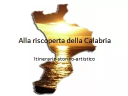 PPT-Alla riscoperta della Calabria