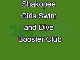 Shakopee Girls Swim and Dive Booster Club