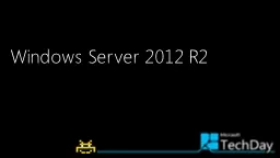 PPT-Windows Server 2012 R2 Ponente