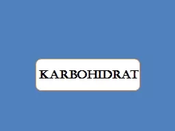 karbohidrat Kata   karbohidrat