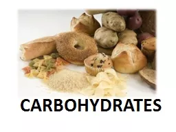 PPT-CARBOHYDRATES Karbohidrat