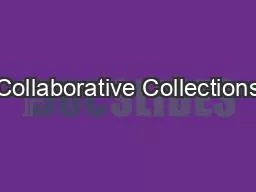 Collaborative Collections