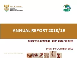 ANNUAL REPORT 2018/19 FEBRUARY