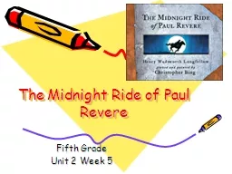 PPT-The Midnight Ride of Paul Revere