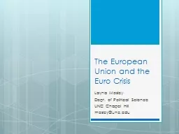 The European Union and the Euro Crisis