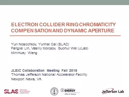 Electron collider ring Chromaticity