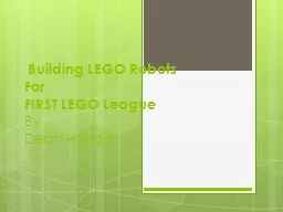 Building  LEGO   Robots