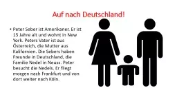 PPT-Auf nach Deutschland! Peter