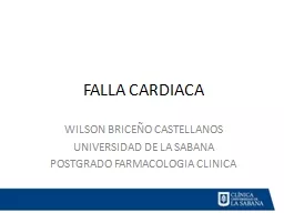 FALLA CARDIACA WILSON BRICEÑO CASTELLANOS