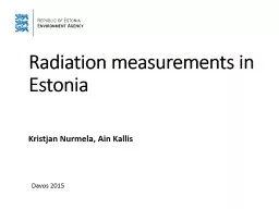 Radiation   measurements