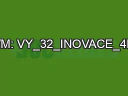 Kód VM: VY_32_INOVACE_4PRI01