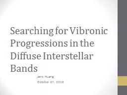 Searching for Vibronic Progressions in the Diffuse Interstellar