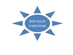 PPT-Alat musik tradisional