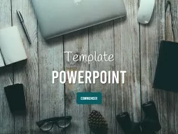 POWERPOINT Template Commencer