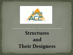 Structures  and  Their Designers