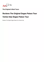 Reviews the original doges palace tour venice ltaly doges palace tour