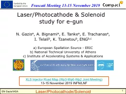 Laser/Photocathode/Solenoid