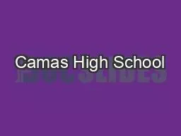 Camas High School