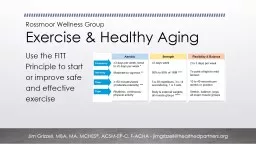 Rossmoor Wellness Group Exercise & Healthy Aging