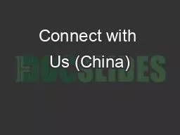 Connect with Us (China)