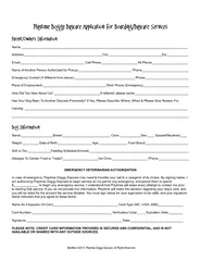 Playtime Doggy Daycare Application for BoardingDaycare