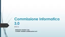 Commissione Informatica 3.0
