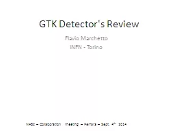 GTK Detector's  Review Flavio